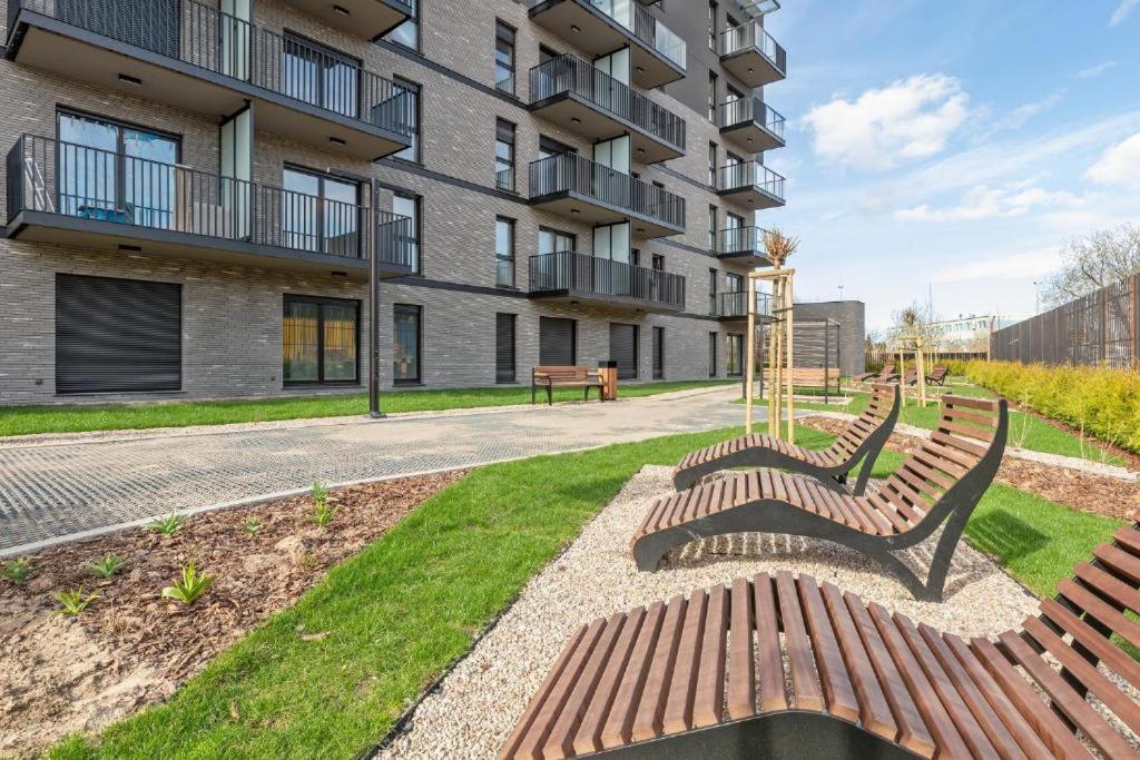 Gdansk Nad Motlawa Nowy Apartament Nadmotlawie Ngoại thất bức ảnh